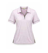 Aquascutum L pale pink polo v