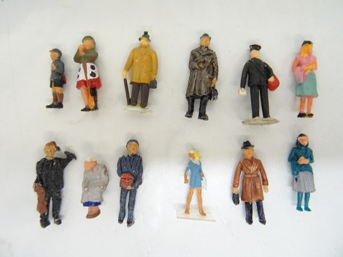 Gauge model railway figures - model,