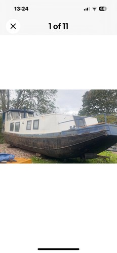 Dutch barge project - barge,