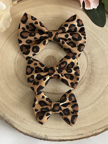 Handmade cotton leopard - , print