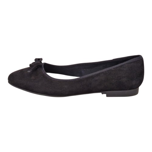Wide fit black - m&s, suede