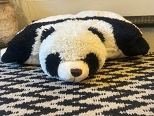 Vintage Retired Panda Pillow