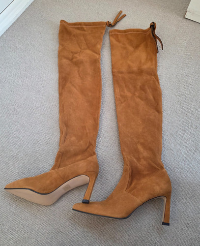 Stuart weitzman camel stretchy - weitzman,