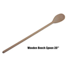Extra Large Cooking Spoon (18"/ 20") Big Pots Mixing Brewing Long Wooden