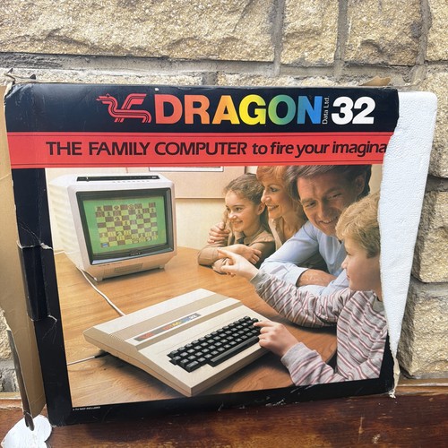 Vintage dragon computer - vintage,