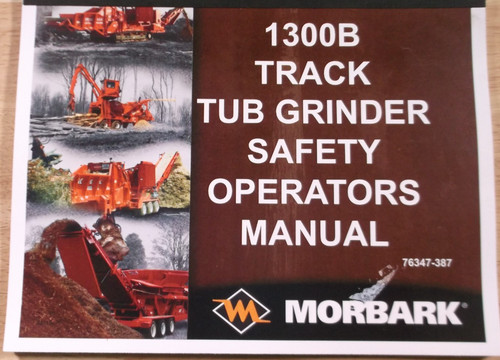 Morbark 1300b tub grinder - morbark,