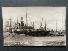 Imperial Dock Leith Edinburgh Vintage Postcard P5