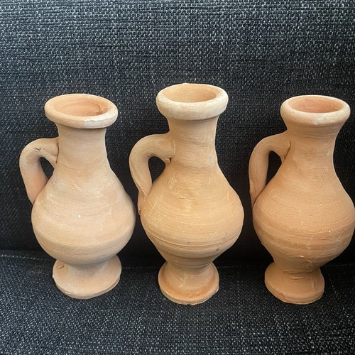 Handmade moroccan clay vase - moroccan,