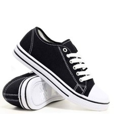 Mens canvas shoes - lace, up