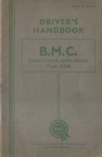 BMC OEA Range 4 cyl Diesel Engine Original Owners Handbook No. MC.10/13 1954