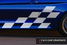 chequered flag vinyl stickers