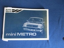 Austin Morris Metro Handbook 1980