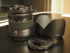 Panasonic Lumix G Vario 14-45mm f3.5-5.6 UV filter Mega OIS Micro Four Third M43