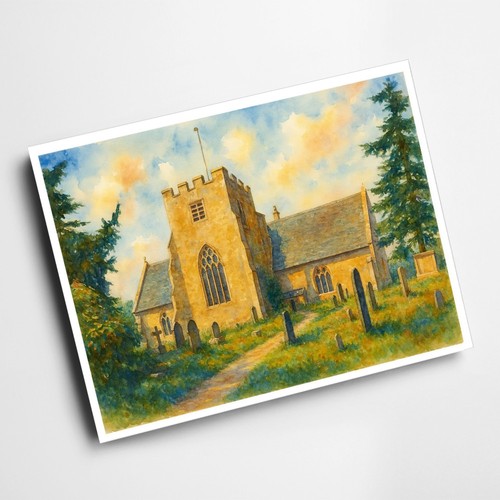 Print the church - print,