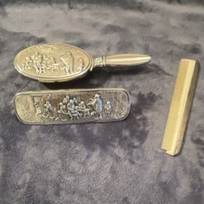 Decorative Metal Comb and