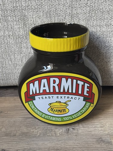 Marmite ceramic marketing jar - ceramic,