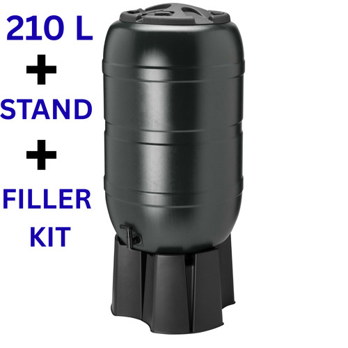 210l water butt kit - water,
