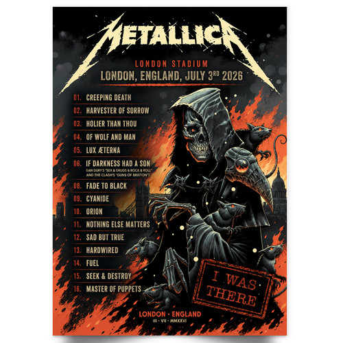 Metallica m72 tour 5th - metallica,
