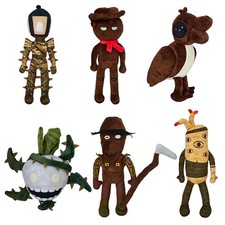 Cosplay DOORS Outdoors Scary Plush Soft Stuffed Doll Kids Birthday Xmas Gifts