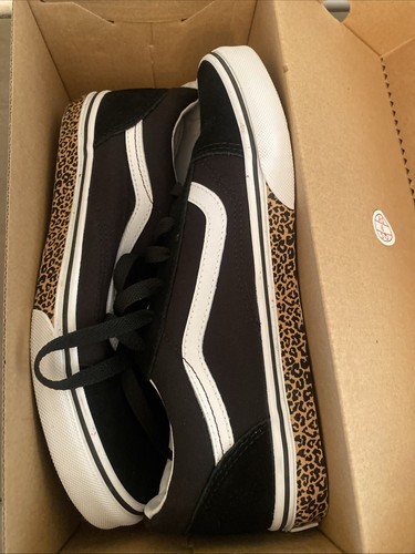 Vans old skool leopard print - vans,