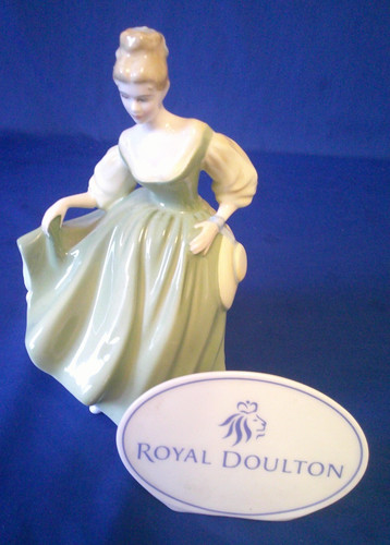 Royal doulton figure fair - figure, lady