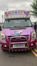 Whitby Morrison Build Ice Cream Van Ford Transit 2010 2.4 Model.