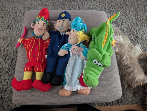 Vintage elc punch judy - vintage, plush