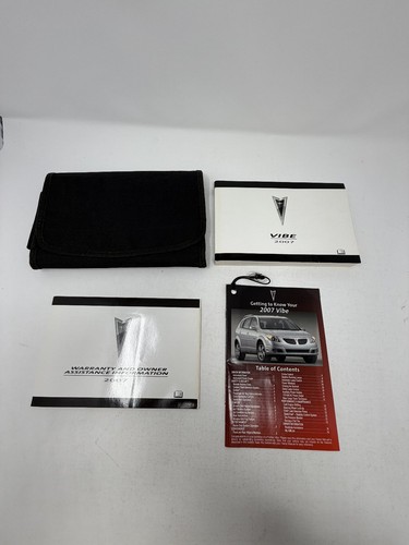 2007 pontiac vibe owners - 2007,