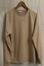 Reiss Ace Long Sleeve Top Large Beige 