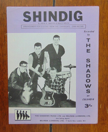 Shindig the shadows - shadows, arr