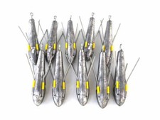 10 x GRIPPER SEA FISHING BREAKAWAY GRIP LEAD WEIGHTS  2.3.4.5.6.7.8oz ALL SIZES