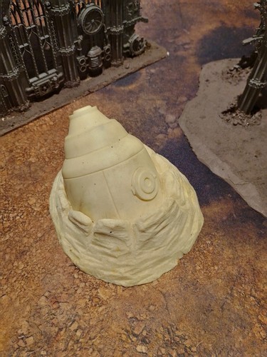 Crashed escape pod ship - pod, /