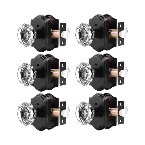 Orger octagonal crystal door - octagonal,