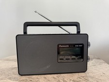 QUALITY PANASONIC PORTABLE Radio WITH DAB DAB+ FM LCD Display RF-D10 - BLACK