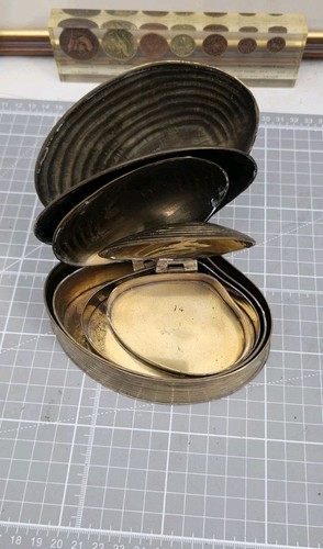 Brass nesting shells - 4,