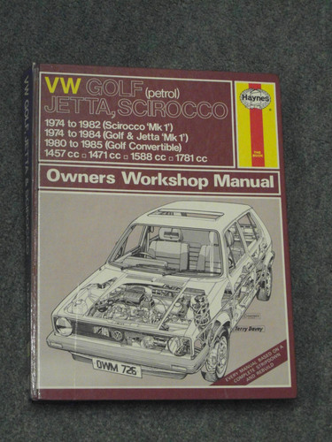 Haynes golf jetta - golf,