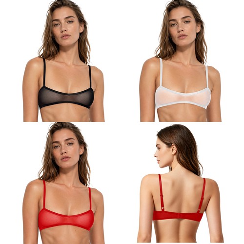 Women sheer mesh - sheer,