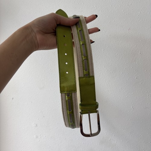 Nanni green and silver - silver, chain