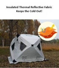 Thermal insulated ice fishing - insulated,