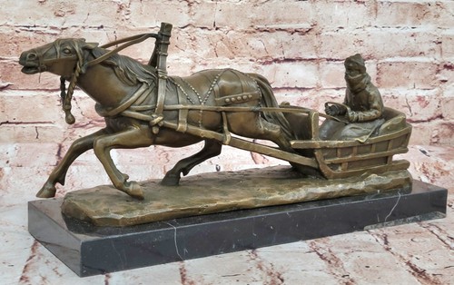 Large russian bronze man - russian,