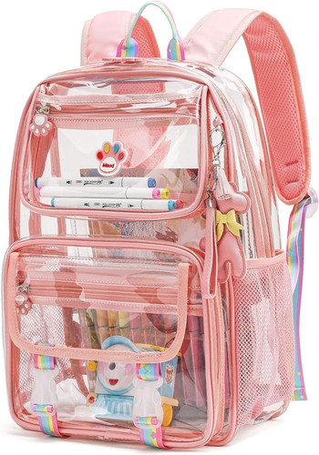 Clear backpack stadium - clear,