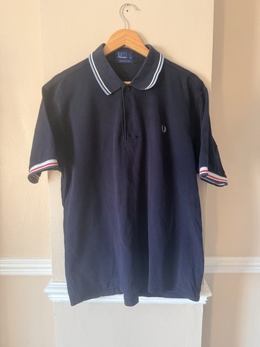 Fred perry dark blue polo - blue,