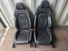 Audi TTS Mk2 Heated Fully Electric Full Black Leather Seats Front & Rear TTS TT