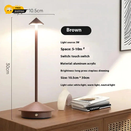 Rechargeable table lamp - table,
