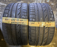 2x 275/30 R20 Bridgestone Potenza RE050A*  97Y  RSC  7mm Tread  2753020  RUNFLAT