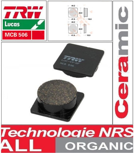 Set front brake pads - set,