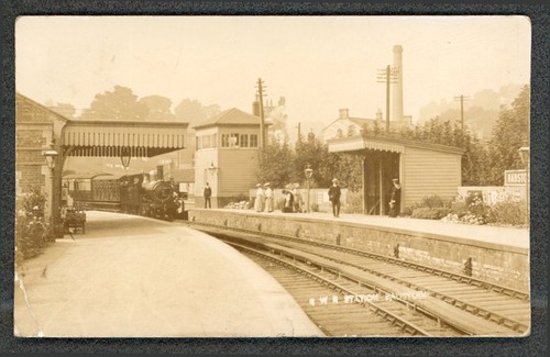 Radstock railway station - railway, gwr