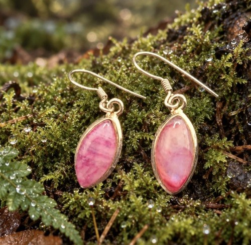 Pink rainbow moonstone - rainbow,
