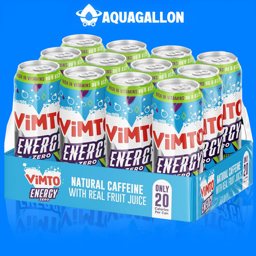 Vimto energy natural caffeine - vimto,