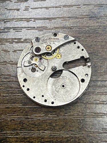 Waltham watch parts - waltham,